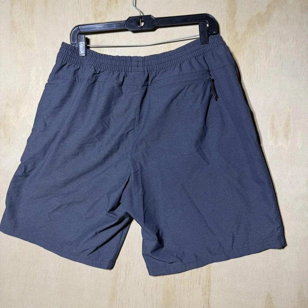 Hill City Active Shorts Men's Large Gray Stretch Athletic Training Casual L